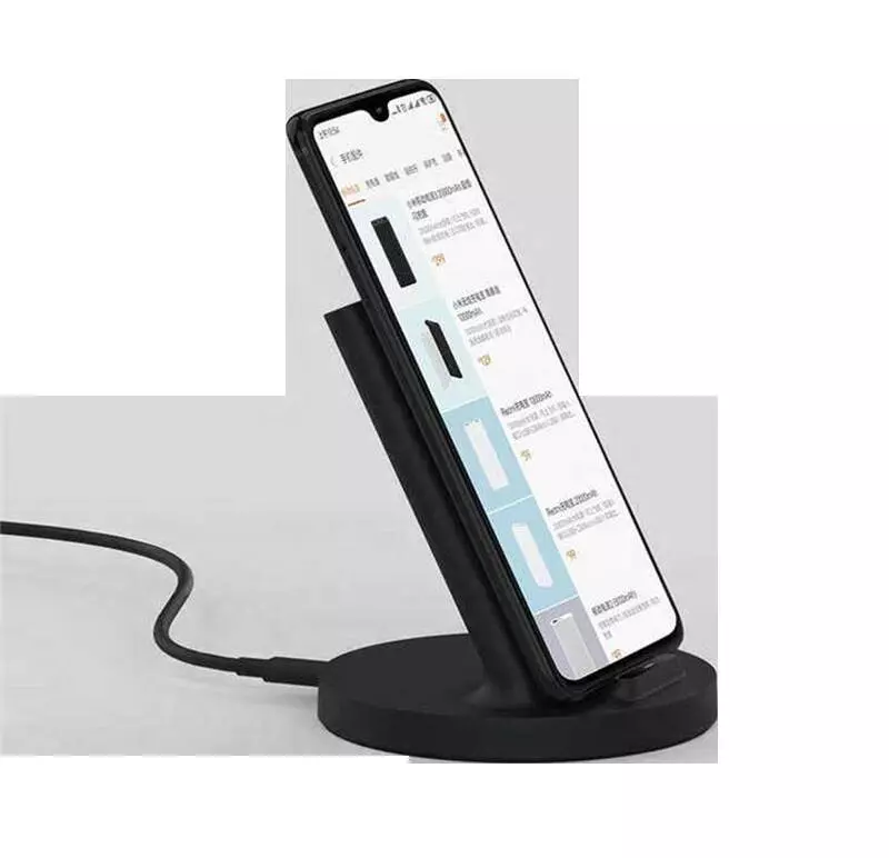 Беспроводное зарядное устройство Xiaomi Vertical Wireless Charger 20W (WPC02ZM) Black (Черный) Беспроводное зарядное устройство Xiaomi Vertical Wireless Charger 20W (WPC02ZM) Black (Черный)