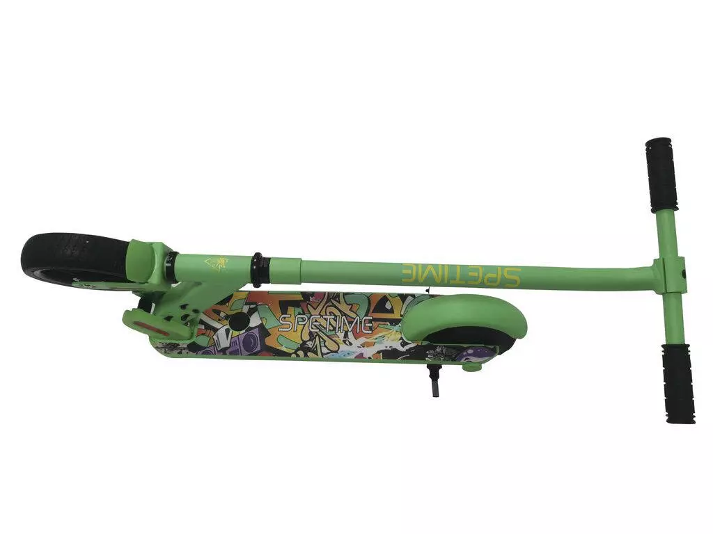 Детский электросамокат Spetime Electric Kickscooter E9 Green (Зеленый) Детский электросамокат Spetime Electric Kickscooter E9 Green (Зеленый)