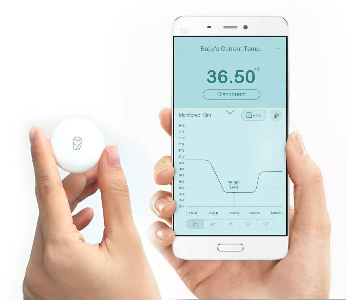 Умный детский термометр Xiaomi MiaoMiaoce Smart Digital Baby Thermometer Pro (MMC-T201-2) White (Белый) Умный детский термометр Xiaomi MiaoMiaoce Smart Digital Baby Thermometer Pro (MMC-T201-2) White (Белый)