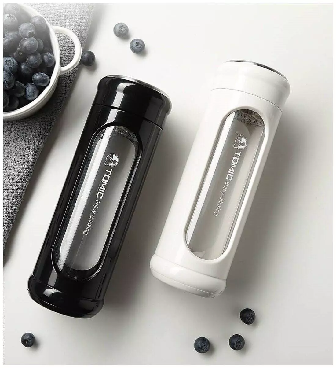 Термос Xiaomi TOMIC Creative Plastic Cup (0,35 л) Black (Черный) Термос Xiaomi TOMIC Creative Plastic Cup (0,35 л) Black (Черный)