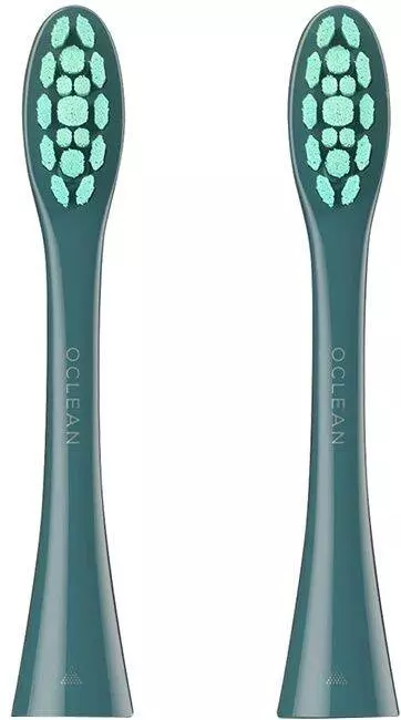 Сменные насадки для зубной щетки Oclean PW09 (2 шт) Green (Зеленый) Сменные насадки для зубной щетки Oclean PW09 (2 шт) Green (Зеленый)