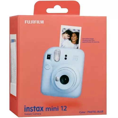 Фотоаппарат FUJIFILM Instax Mini 12 Blue (Голубой) Global Version Фотоаппарат FUJIFILM Instax Mini 12 Blue (Голубой) Global Version