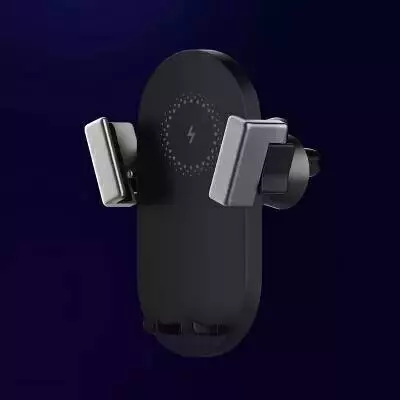 Держатель с беспроводной зарядкой ZMI Wireless Charger Car Holder Kit Edition 20W Black (Черный) Держатель с беспроводной зарядкой ZMI Wireless Charger Car Holder Kit Edition 20W Black (Черный)