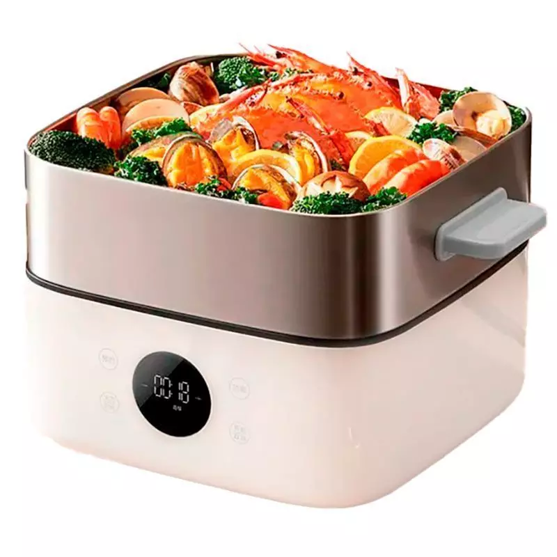 Пapовapкa Xiaomi Mijia Multifunctional Electric Steamer S1 (MES03) 13L White (Белый) Пapовapкa Xiaomi Mijia Multifunctional Electric Steamer S1 (MES03) 13L White (Белый)