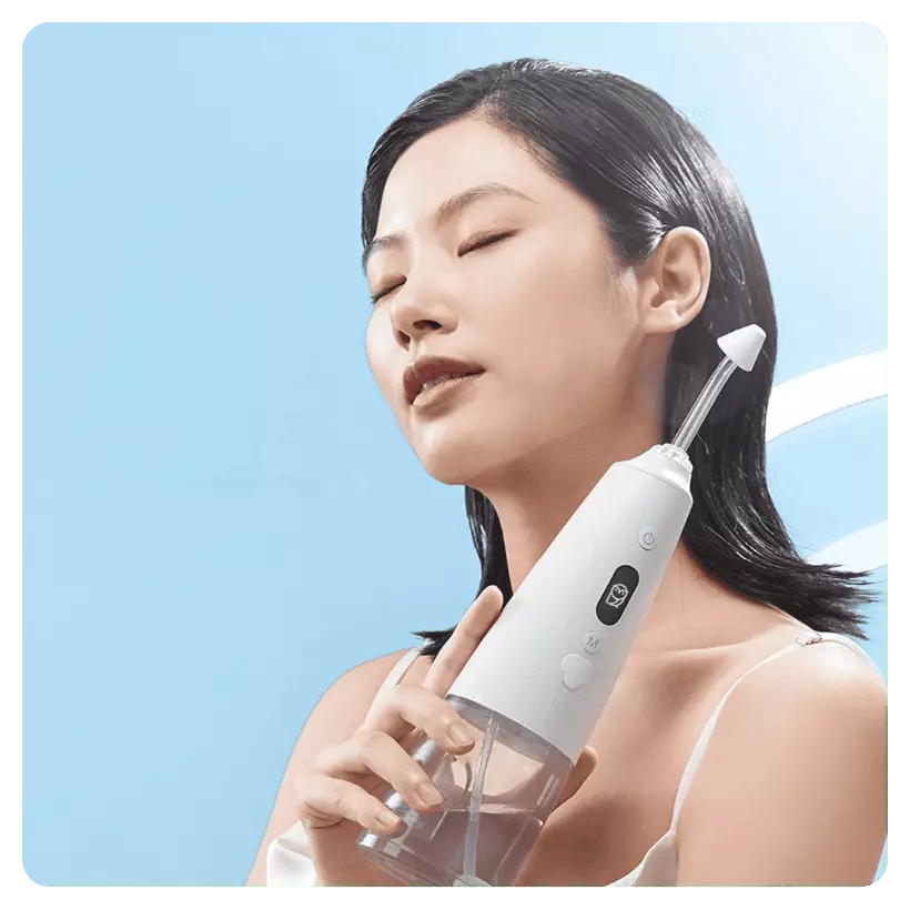 Электрический ороситель для носа Xiaomi Miaomiaoce White (Белый) Электрический ороситель для носа Xiaomi Miaomiaoce White (Белый)
