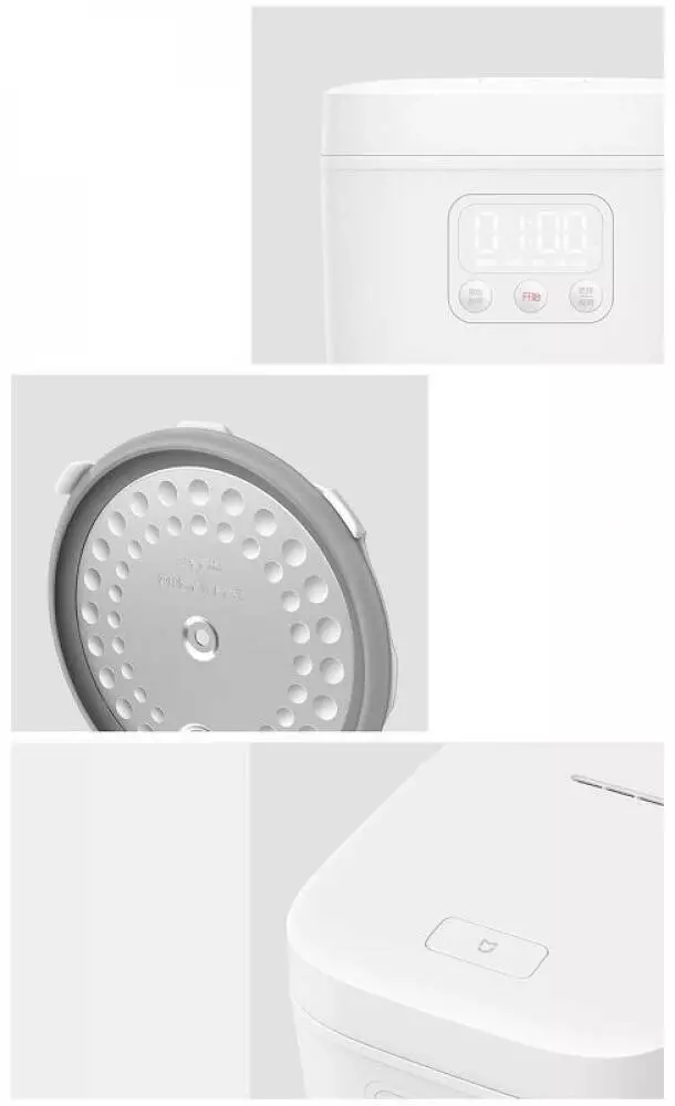 Мультиварка Xiaomi MiJia Rice Cooker 1.6L (DFB201CM) White (Белый) Мультиварка Xiaomi MiJia Rice Cooker 1.6L (DFB201CM) White (Белый)