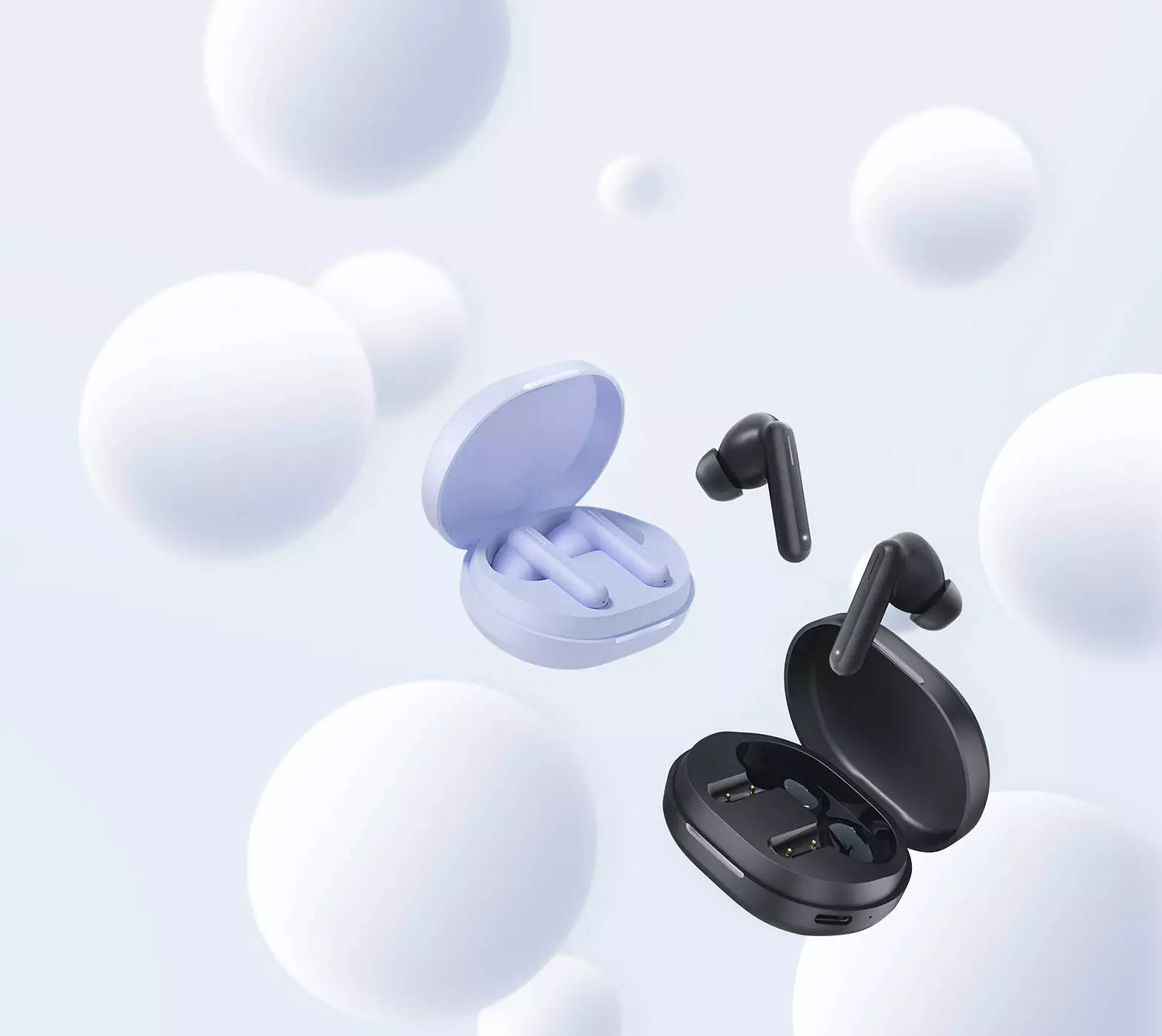 Беспроводные наушники Haylou GT7 Neo Purple (Фиолетовый) Global Version