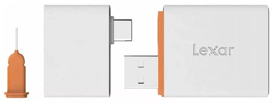Кардридер Xiaomi Lexar NM 2 в 1, USB 3,1, с разъемом Type C White (Белый) Кардридер Xiaomi Lexar NM 2 в 1, USB 3,1, с разъемом Type C White (Белый)
