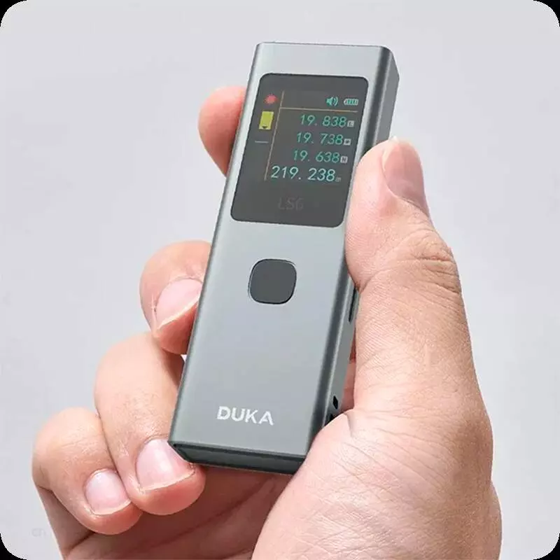 Лазерный дальномер Xiaomi Duka LS6 Laser Range Finder 40 м Gray (Серый) Лазерный дальномер Xiaomi Duka LS6 Laser Range Finder 40 м Gray (Серый)