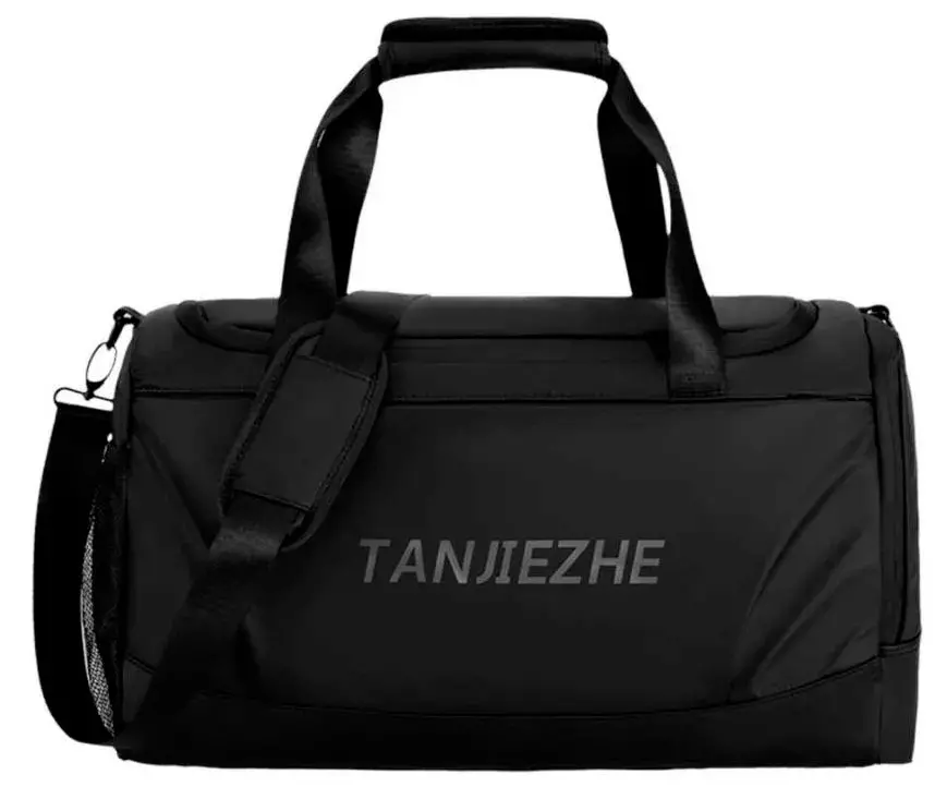 Сумка спортивная через плечо Tanjiezhe YG-023-1 Black (Черный) Сумка спортивная через плечо Tanjiezhe YG-023-1 Black (Черный)