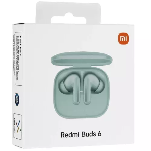 Беспроводные наушники Xiaomi Redmi Buds 6 (BHR9245GL) Green (Зеленый) Global Version Беспроводные наушники Xiaomi Redmi Buds 6 (BHR9245GL) Green (Зеленый) Global Version