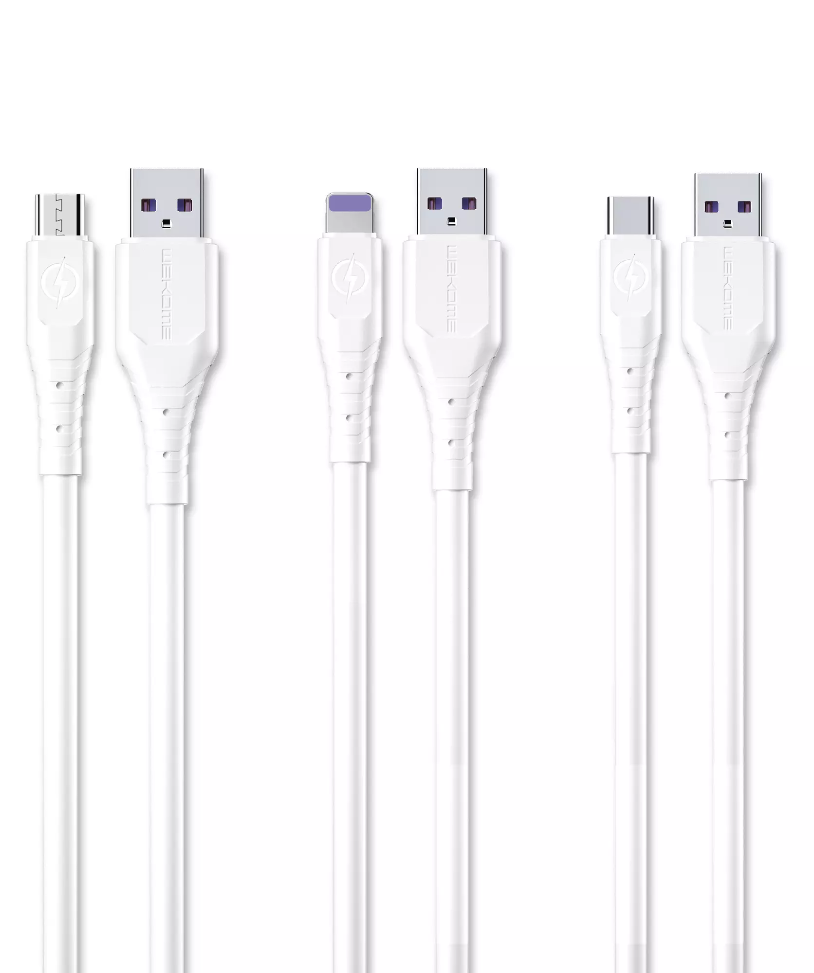 Кабель для мобильных устройств WEKOME Apple WDC-152 1m White (Белый) Кабель для мобильных устройств WEKOME Apple WDC-152 1m White (Белый)