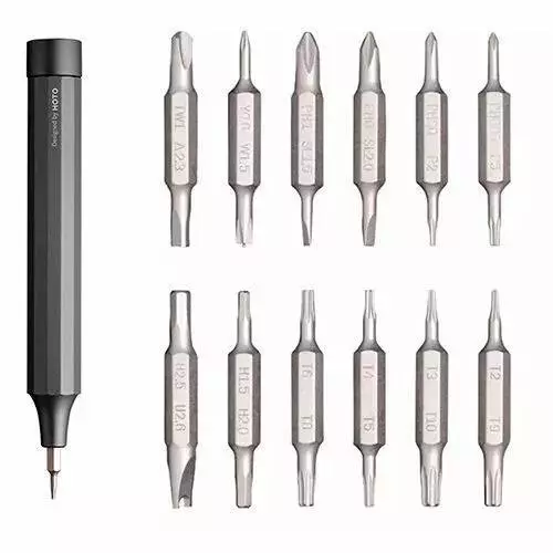 Отвертка Xiaomi Hoto Precision Screwdriver Kit 24 in 1 (QWLSD004) (13 предм.) Gray (Серый)