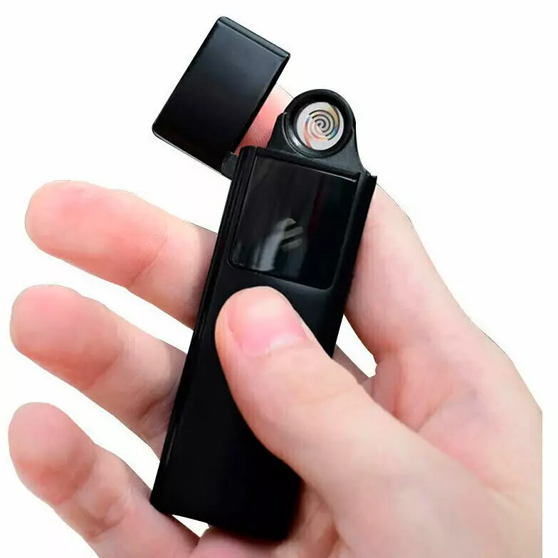 Зажигалка электронная Beebest Ultra-thin Charging Lighter L101S Black (Черный) Зажигалка электронная Beebest Ultra-thin Charging Lighter L101S Black (Черный)