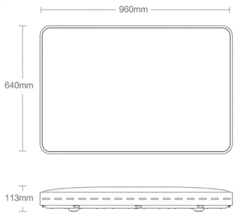 Потолочная лампа Yeelight LED Ceiling Lamp Pro LED (YLXD20YL) 90 Вт White (Белый) Потолочная лампа Yeelight LED Ceiling Lamp Pro LED (YLXD20YL) 90 Вт White (Белый)