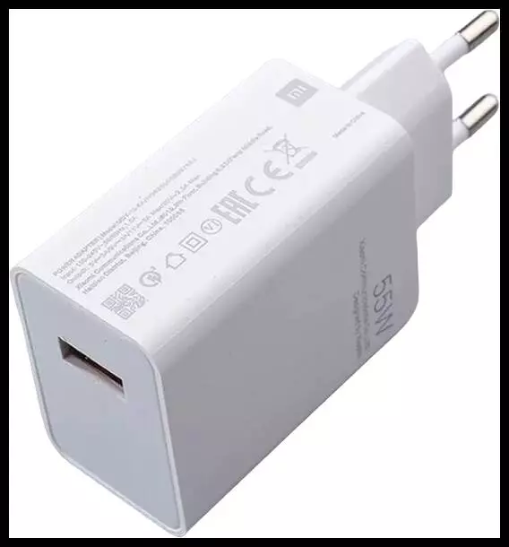 Сетевое зарядное устройство Xiaomi Adaptor 55W (MDY-12-EA) White (Белый) Сетевое зарядное устройство Xiaomi Adaptor 55W (MDY-12-EA) White (Белый)