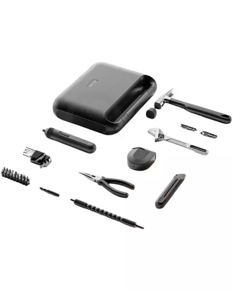Набор инструментов универсальный Xiaomi Mijia Toolbox (MJGJX001QW) Black (Черный) CN Набор инструментов универсальный Xiaomi Mijia Toolbox (MJGJX001QW) Black (Черный) CN