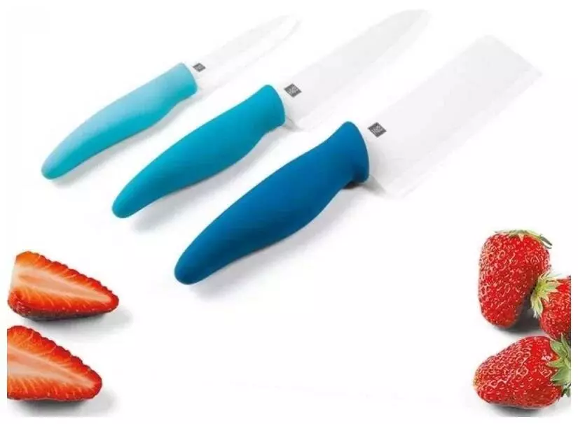 Набор Xiaomi Huohou Ceramic Knife Chopping Block Kit (3 ножа и доска) (HU0020) Blue (Голубой) Набор Xiaomi Huohou Ceramic Knife Chopping Block Kit (3 ножа и доска) (HU0020) Blue (Голубой)