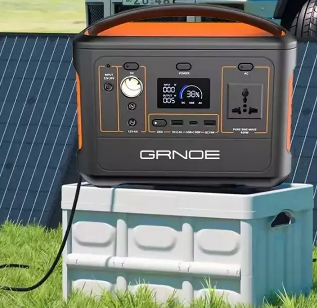 Портативная зарядная станция GREENOE Portable Power Station 568Wh EU600 Black (Черный) Портативная зарядная станция GREENOE Portable Power Station 568Wh EU600 Black (Черный)