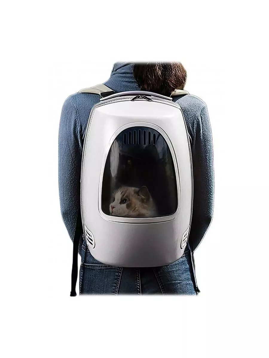 Рюкзак-переноска Moestar Discovery Pet Backpack 26L White (Белый)
