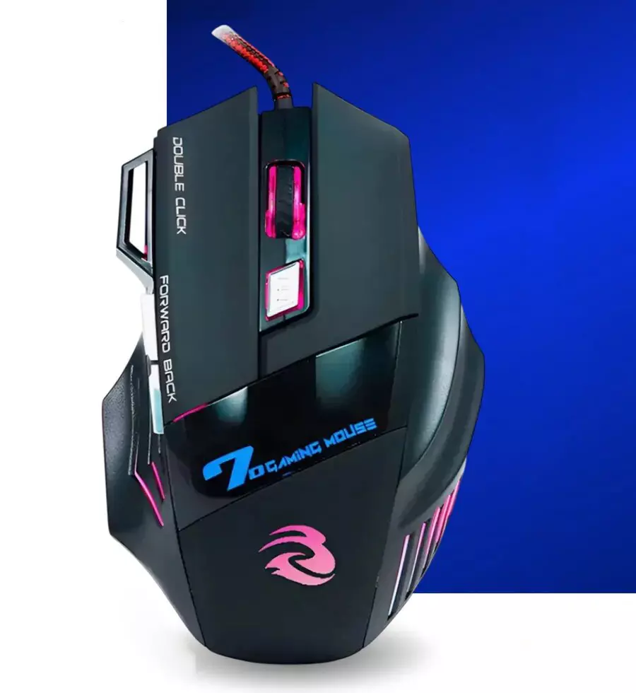 Мышь проводная игровая Bosston BS-14 Black (Черный) Мышь проводная игровая Bosston BS-14 Black (Черный)