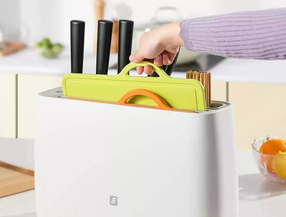 Подставка для ножей и столовых приборов с УФ стерилизацией Xiaomi Five Smart Knife Plates For Sterilization Rack (YSXDJ001HJ) White (Белый) Подставка для ножей и столовых приборов с УФ стерилизацией Xiaomi Five Smart Knife Plates For Sterilization Rack (YSXDJ001HJ) White (Белый)