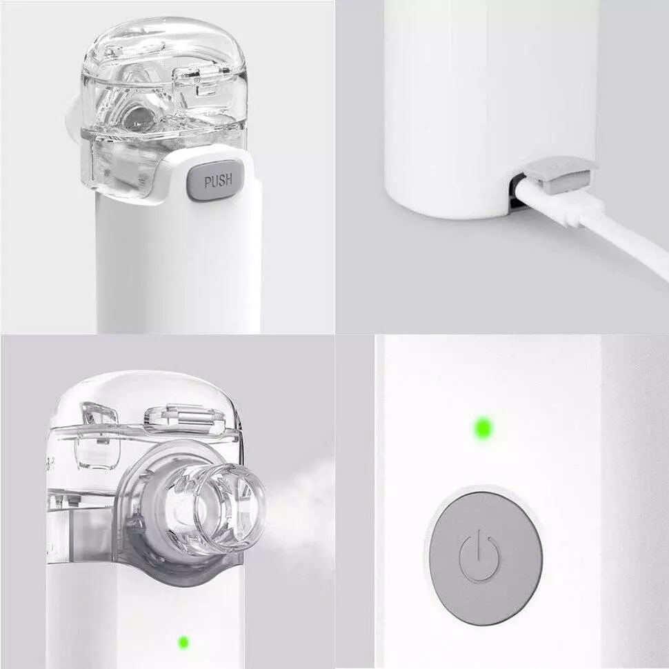 Меш-ингалятор (небулайзер) Xiaomi Andon VP-M3A Меш-ингалятор (небулайзер) Xiaomi Andon VP-M3A