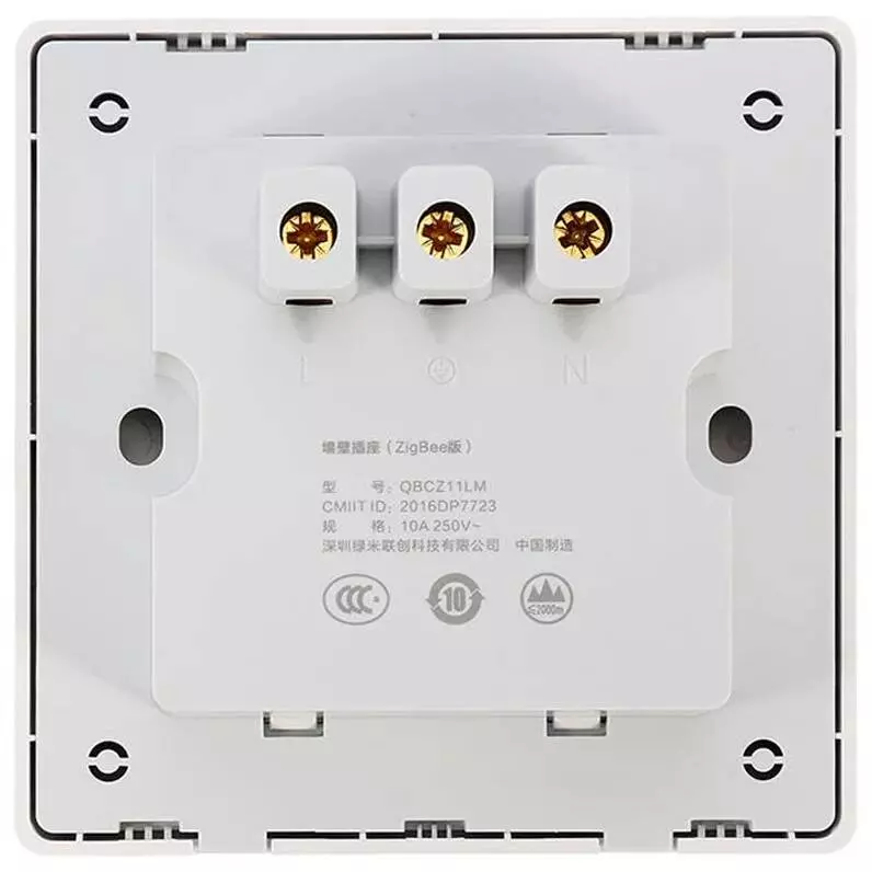 Умная розетка Aqara Smart Socket Zigbee (QBCZ11LM) White (Белый)