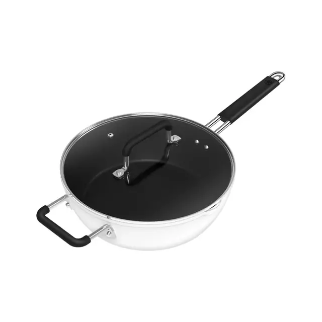 Сковорода Xiaomi Zhiwu Cooking Frying Pan 26cm (GJC03CM) White (Белый) Сковорода Xiaomi Zhiwu Cooking Frying Pan 26cm (GJC03CM) White (Белый)