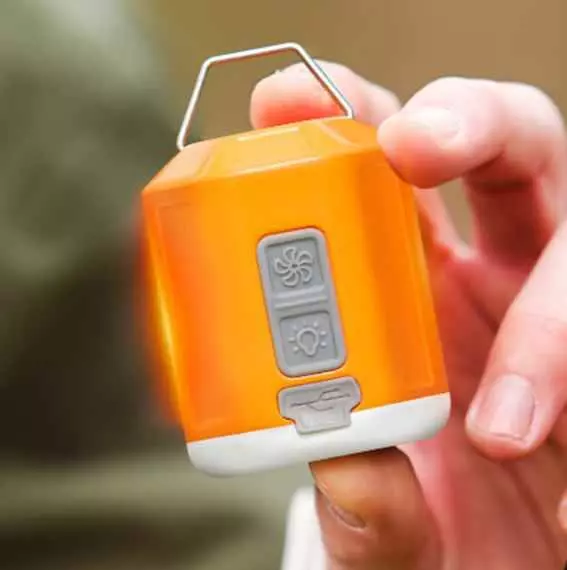 Мини насос Aerogogo Giga Pump 4.0 для матраса 3 в 1 Orange (Оранжевый)