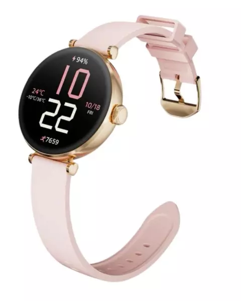 Умные часы Kieslect Lady Smart Watch Pura Reno (YFT2134EU) Gold (Золотистый) Global Version Умные часы Kieslect Lady Smart Watch Pura Reno (YFT2134EU) Gold (Золотистый) Global Version