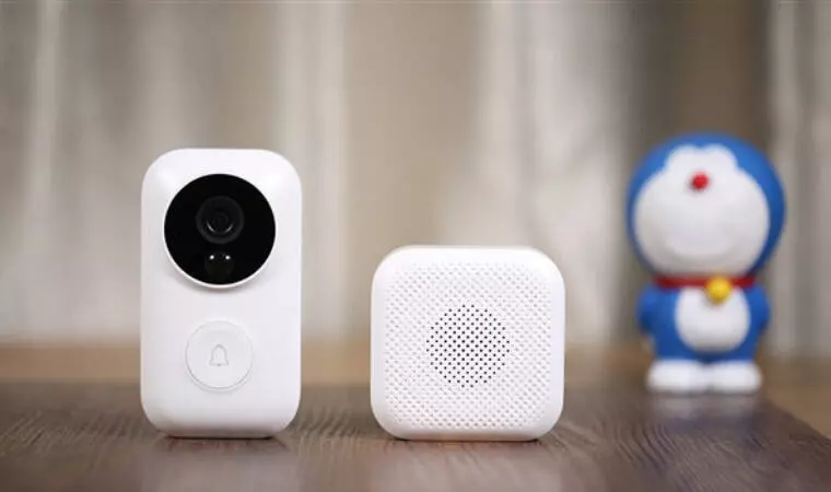 Умный дверной звонок и динамик Xiaomi Mijia Zero Intelligent Video Doorbell Set (FJ01MLTZ) White (Белый) Умный дверной звонок и динамик Xiaomi Mijia Zero Intelligent Video Doorbell Set (FJ01MLTZ) White (Белый)