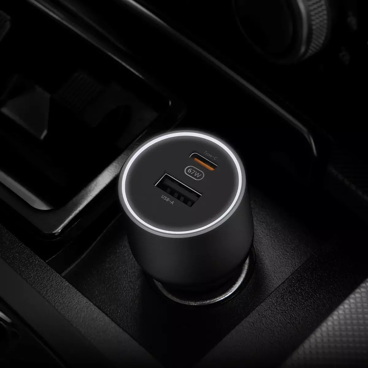 Автомобильное зарядное устройство Xiaomi Car Charger 1A1C 67W (USB-A + Type-C) Black (Черный) Автомобильное зарядное устройство Xiaomi Car Charger 1A1C 67W (USB-A + Type-C) Black (Черный)