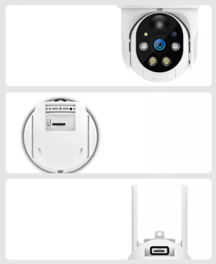 IP камера XiaoVV Solar Powered Outdoor PTZ Camera P6 Pro Wi-Fi (XVV-1120S-P6-WIFI) White (Белый) EU IP камера XiaoVV Solar Powered Outdoor PTZ Camera P6 Pro Wi-Fi (XVV-1120S-P6-WIFI) White (Белый) EU