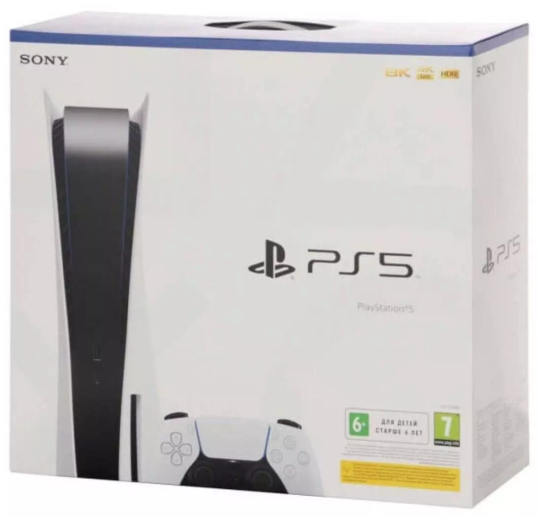 Игровая приставка Sony PlayStation 5 (CFI-1118A/1218A) White (Белый) KR Игровая приставка Sony PlayStation 5 (CFI-1118A/1218A) White (Белый) KR