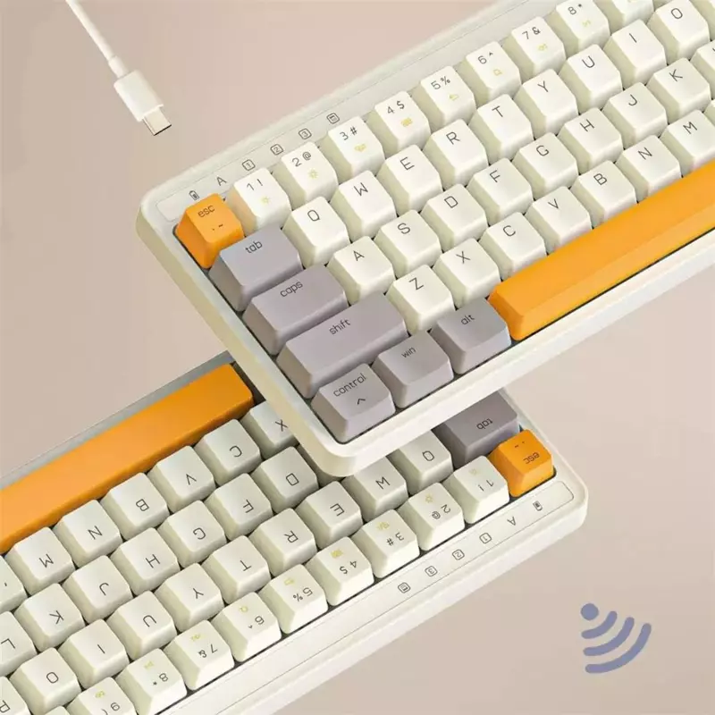 Механическая клавиатура MIIIW ART (Русские буквы) (MWMKB01) White (Белый)