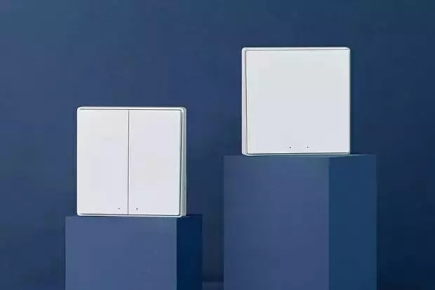 Выключатель беспроводной Aqara Wall Wireless Switch Double Key D1 (WXKG07LM) White (Белый) Выключатель беспроводной Aqara Wall Wireless Switch Double Key D1 (WXKG07LM) White (Белый)
