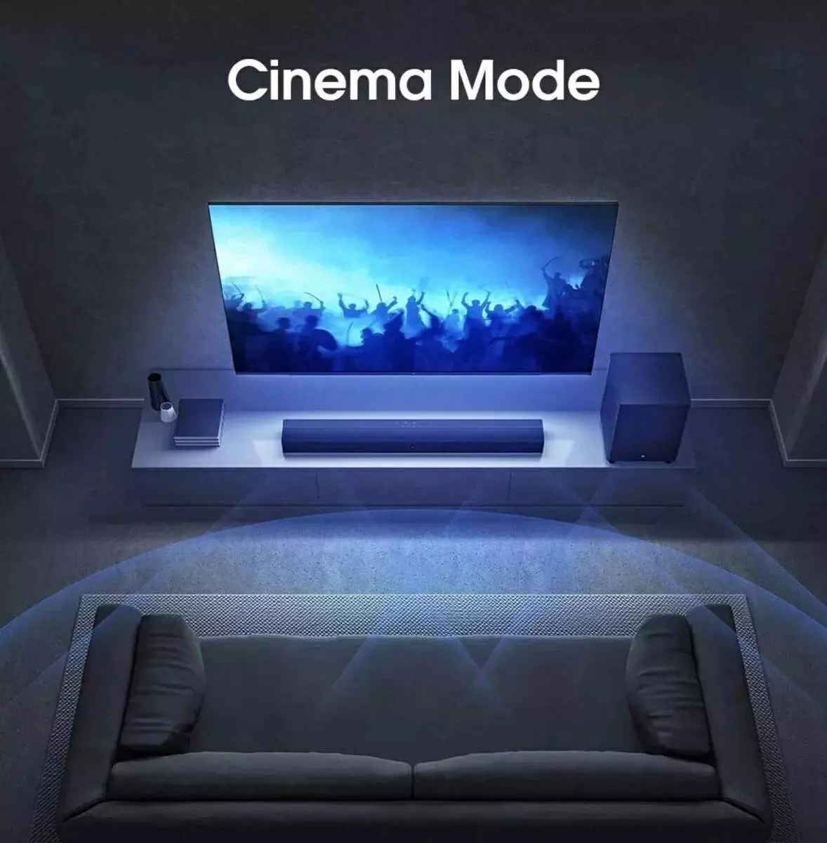 Саундбар Xiaomi Cinema Edition Ver. 2.0 2.1 34Вт+66Вт (MDZ-35-DA) Black (Черный) CN Саундбар Xiaomi Cinema Edition Ver. 2.0 2.1 34Вт+66Вт (MDZ-35-DA) Black (Черный) CN