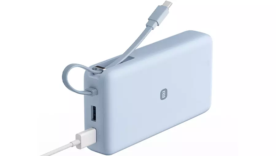 Внешний аккумулятор Xiaomi Mi Power Bank With Cable USB-C 20000mAh 67W (PB2067) Light Blue (Светло-синий) CN Внешний аккумулятор Xiaomi Mi Power Bank With Cable USB-C 20000mAh 67W (PB2067) Light Blue (Светло-синий) CN