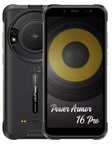 Смартфон Ulefone Power Armor 16 Pro 4/64Gb Black (Черный) Global Version