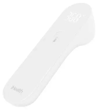 Бесконтактный термометр Xiaomi iHealth Meter Thermometer White (Белый) Бесконтактный термометр Xiaomi iHealth Meter Thermometer White (Белый)