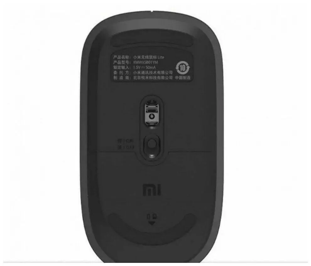 Мышь беспроводная Xiaomi Wireless Mouse Lite 2 (XMWXSB02YM) Black (Черный) Мышь беспроводная Xiaomi Wireless Mouse Lite 2 (XMWXSB02YM) Black (Черный)