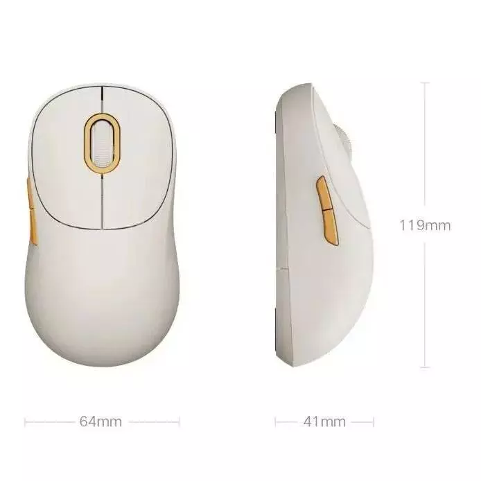 Мышь беспроводная Xiaomi Wireless Mouse 3 (XMWXSB03YM) Beige (Бежевый) Мышь беспроводная Xiaomi Wireless Mouse 3 (XMWXSB03YM) Beige (Бежевый)