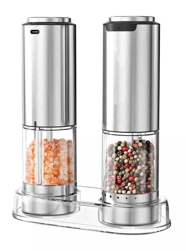 Набор электрических мельниц Circle Joy Nova Electric Grinder Set (CJ-EG11) Silver (Серебристый) Global Version Набор электрических мельниц Circle Joy Nova Electric Grinder Set (CJ-EG11) Silver (Серебристый) Global Version