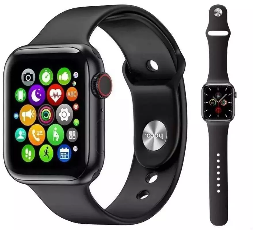 Умные часы Hoco Y5 Smart Watch Black (Черный) Global Version Умные часы Hoco Y5 Smart Watch Black (Черный) Global Version