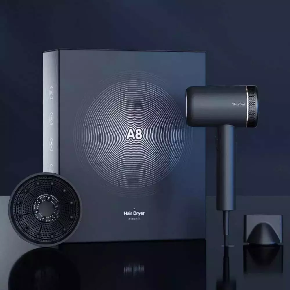 Фен Xiaomi Showsee Hair Dryer A8 Black (Черный) Фен Xiaomi Showsee Hair Dryer A8 Black (Черный)