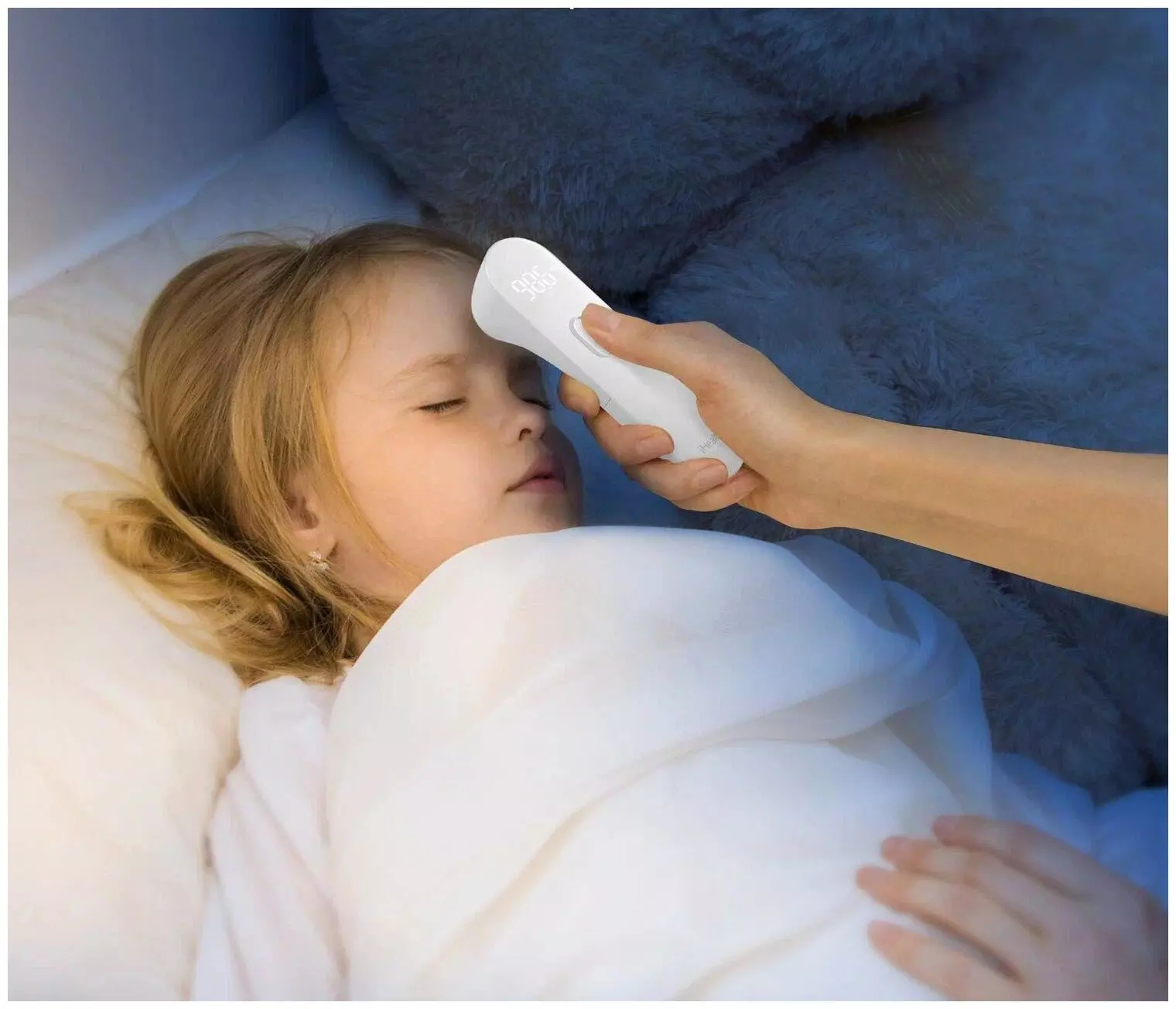 Бесконтактный термометр Xiaomi iHealth Thermometer JXB-310 / PT3 White (Белый) Бесконтактный термометр Xiaomi iHealth Thermometer JXB-310 / PT3 White (Белый)