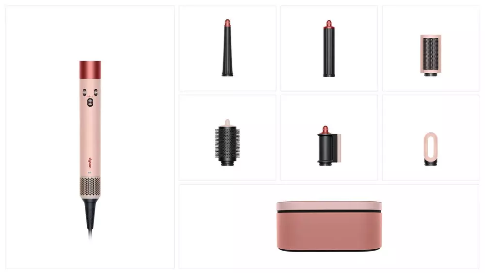 Стайлер Dyson HS08 Long Kanzan Pink Стайлер Dyson HS08 Long Kanzan Pink