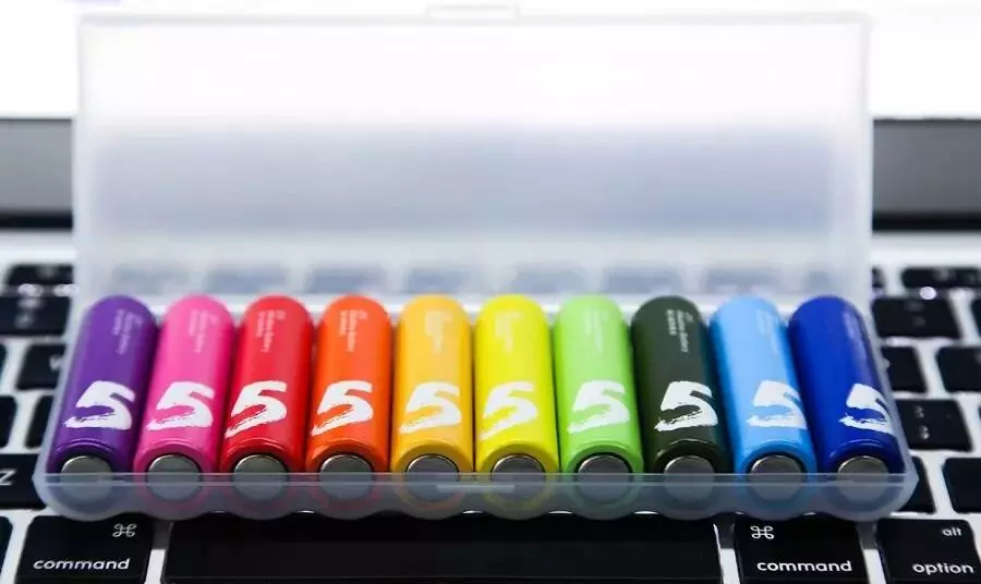Батарейки ZMI Rainbow ZI5 Batteries типа AA 10 шт. (цветные)