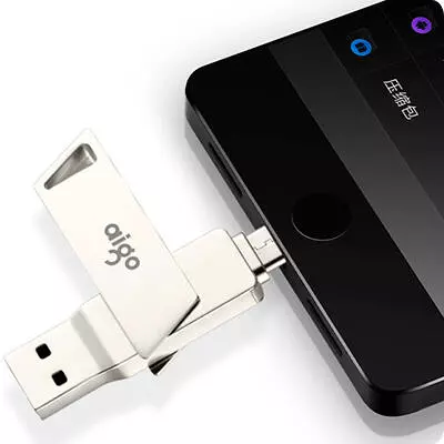 Флеш-накопитель Xiaomi Aigo USB 3.1 Type-C U350 256Gb Silver (Серебристый) Флеш-накопитель Xiaomi Aigo USB 3.1 Type-C U350 256Gb Silver (Серебристый)
